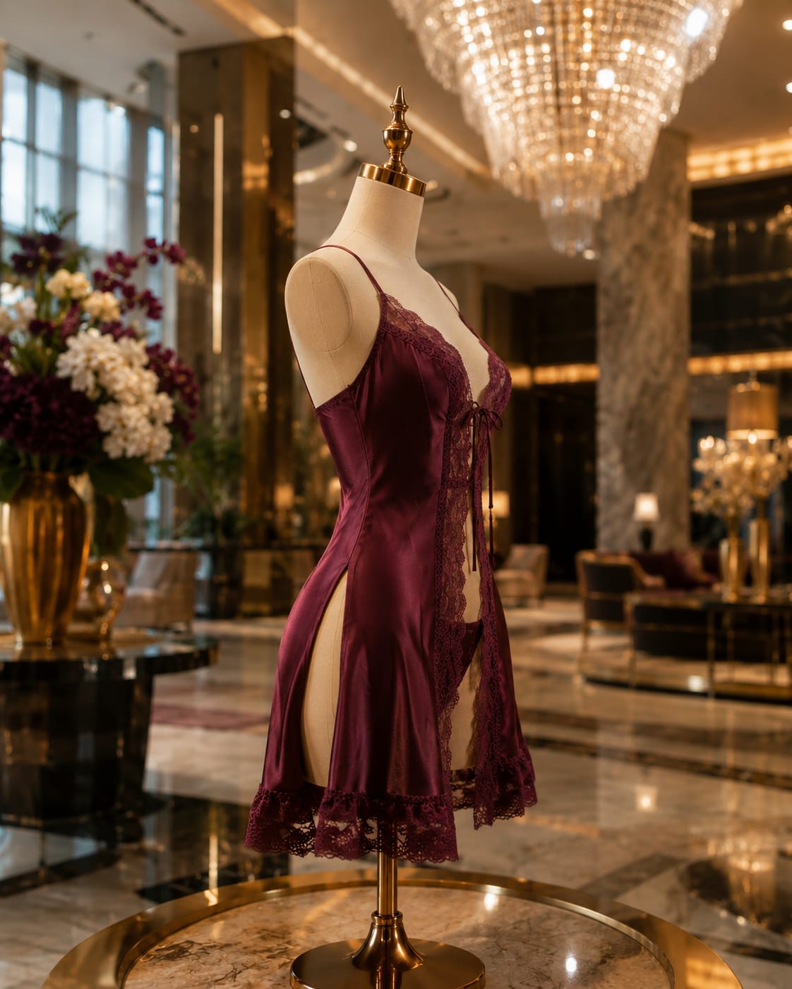 Midnight Merlot Babydoll