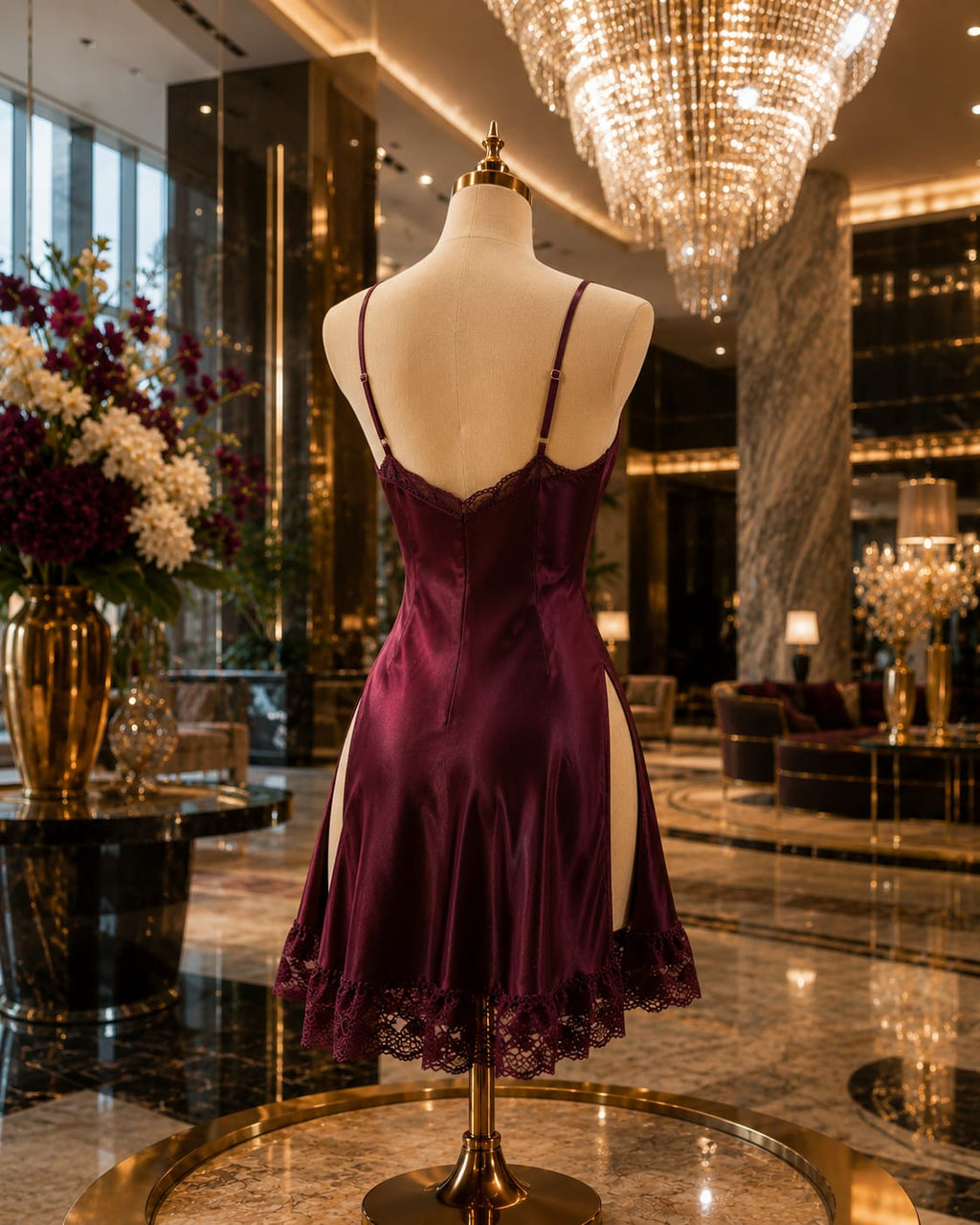 Midnight Merlot Babydoll