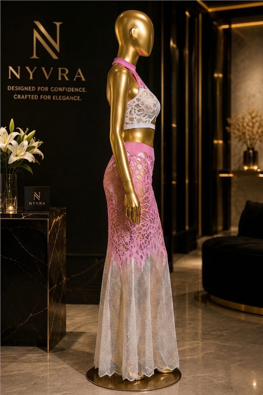 Nyvra Rosé Siren Gown