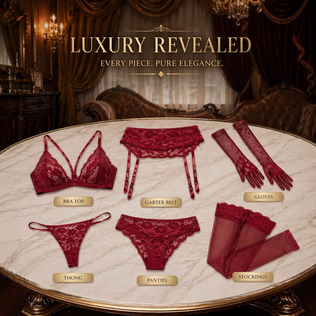 Crimson Seduction Set