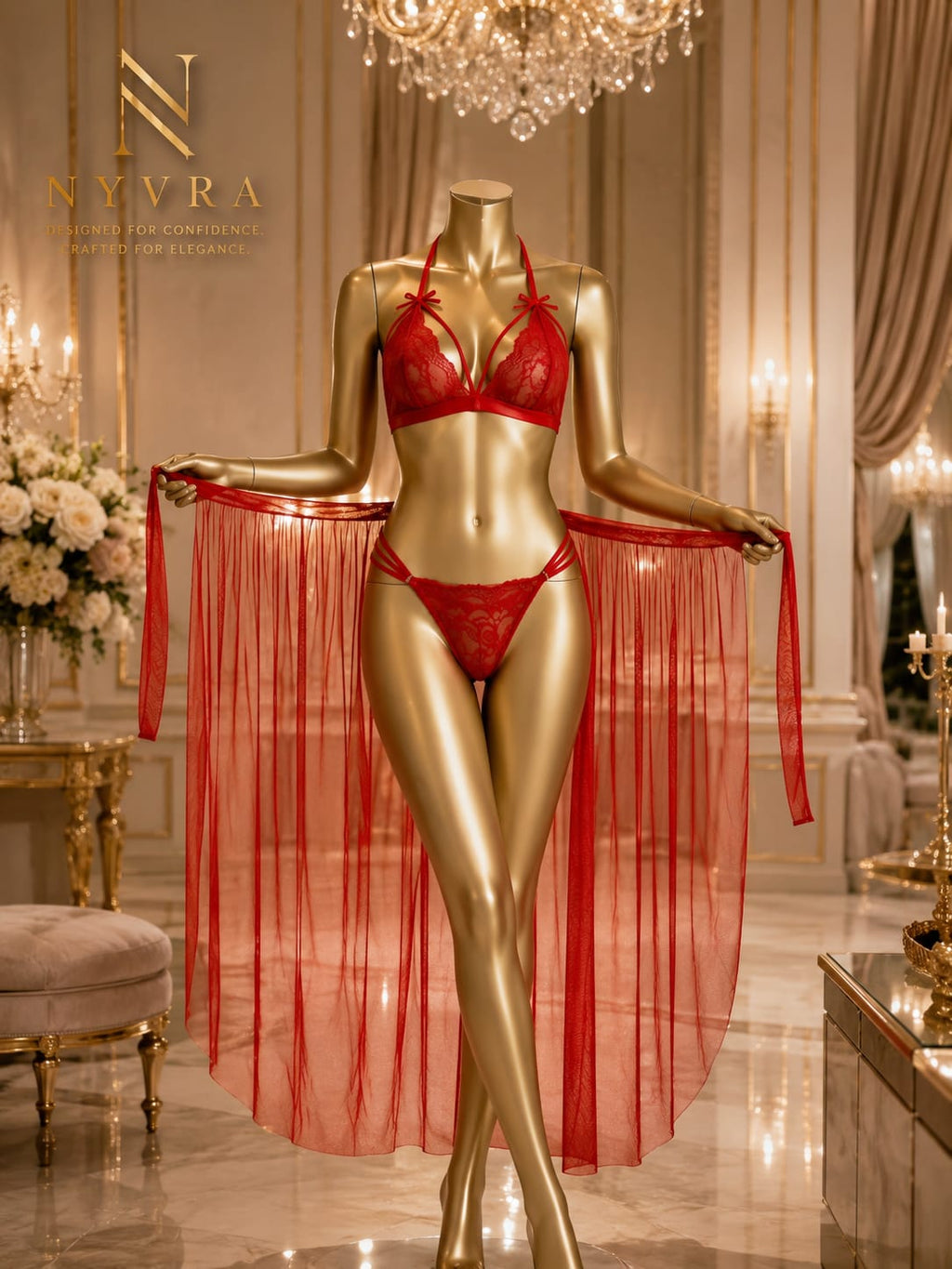 Midnight Passion in Red