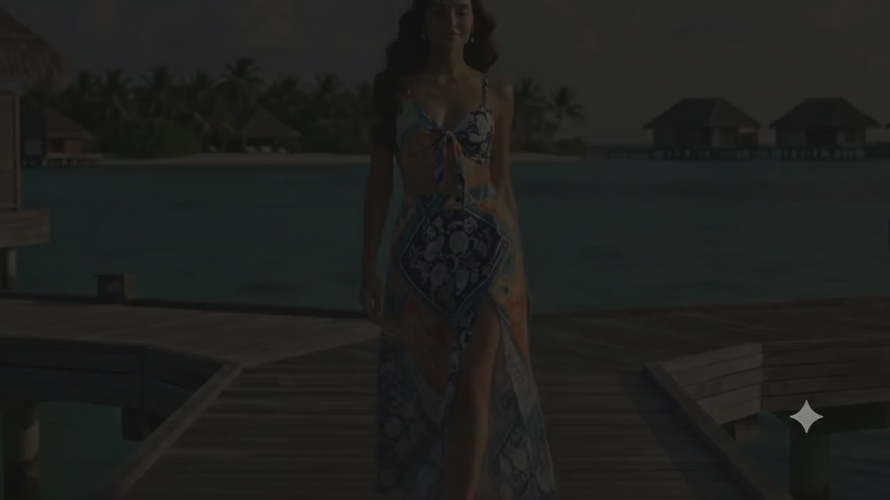 The Nyvra Azure Oasis Co-Ord Set